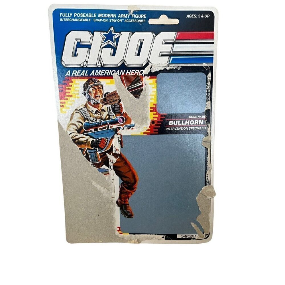 Hasbro G.I. Joe Bullhorn Intervention Specialist and Card Pre-owned - Picture 3 of 7